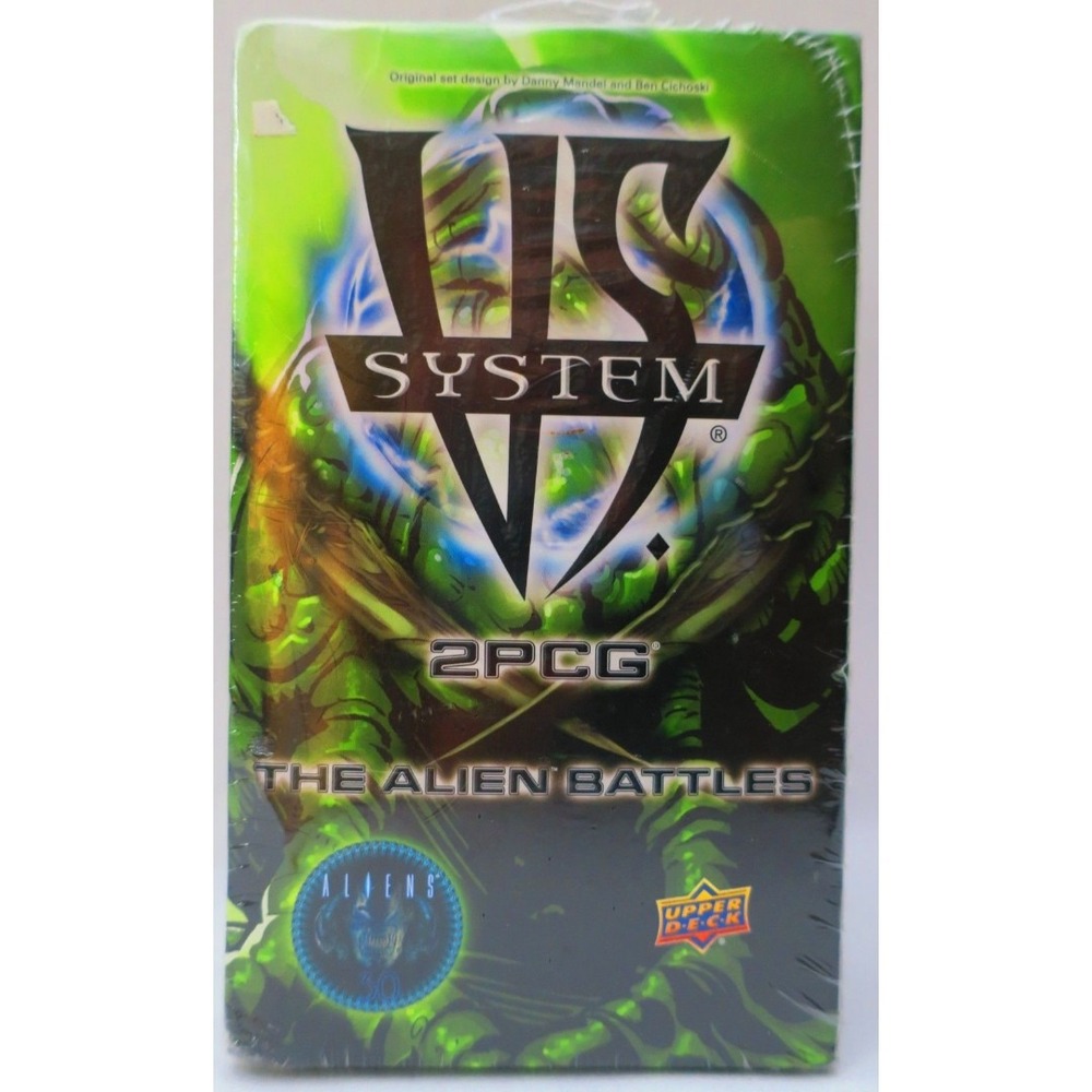 Upper Deck VS System 2PCG The Alien Battles Card Game Core Set New Sealed